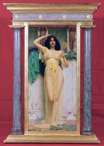 Jente med et speil, 1892